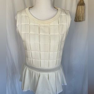 Sea Mesh & Quilted Top